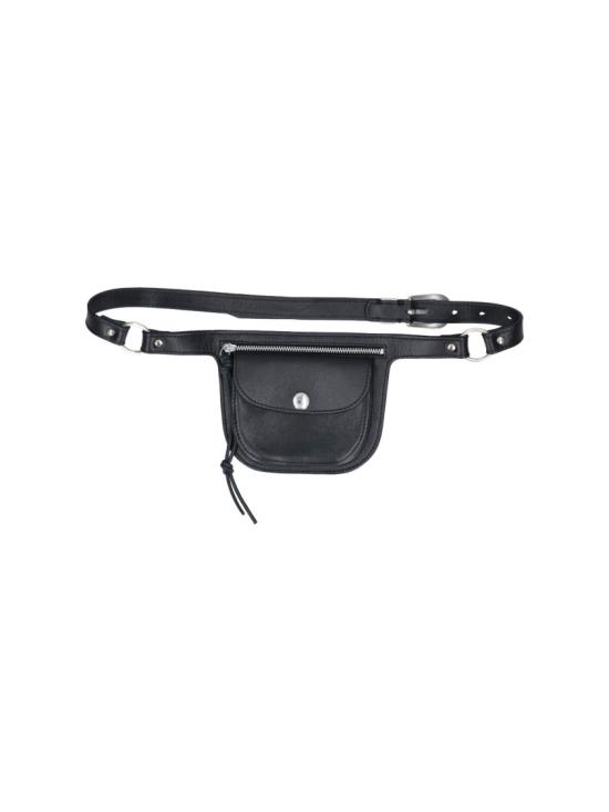 26FW 아워레가시 벨트백 A2268PMMALLEABLE BLACK BULL HIDE