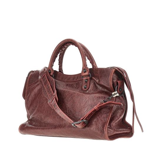 26FW 발렌시아가 르 시티 백 8657602ACFH Red - BALENCIAGA