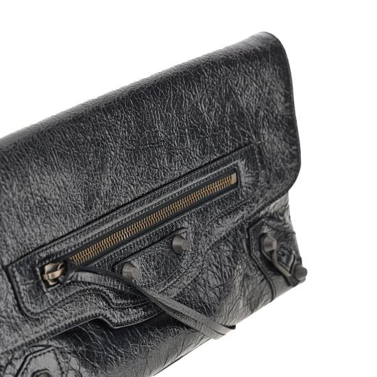 26FW 발렌시아가 르 시티 클러치 8733862ABEK Black - BALENCIAGA