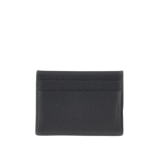 26FW 발렌시아가 로고 크레딧 카드 홀더 8066372ABV0 Black - BALENCIAGA