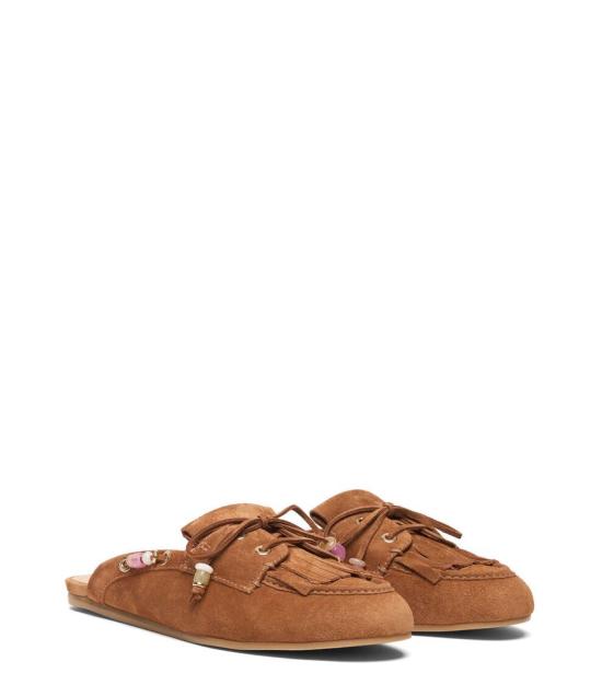 26SS 스튜어트 와이츠먼 플랫 슈즈 MASTER ULT 008851 CAMEL 36 - STUART WEITZMAN