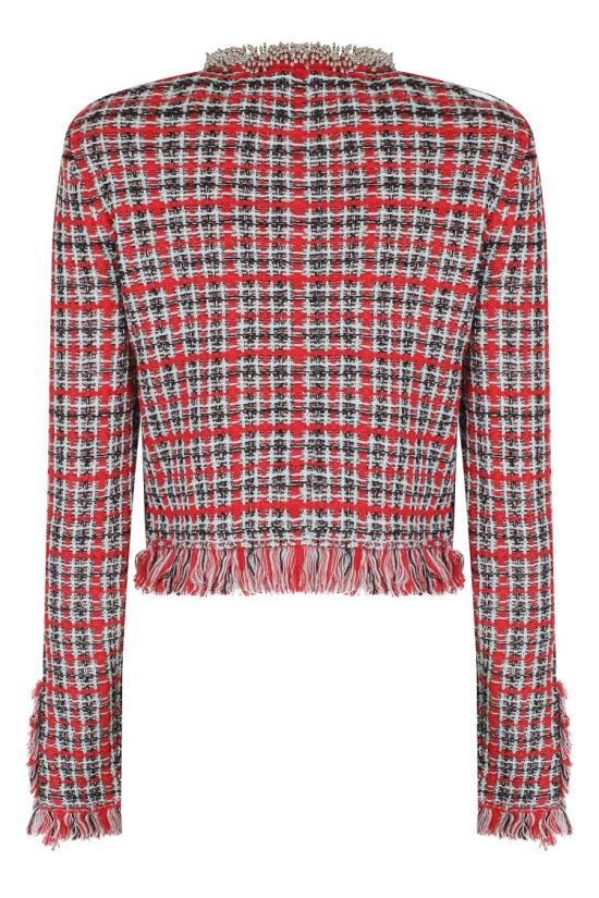 26FW 셀프 포트레이트 가디건 AW26146JR 099 Red - SELF PORTRAIT