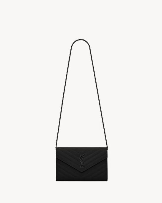 26SS 생로랑 지갑 ULT 008960 NOIR TU BLACK