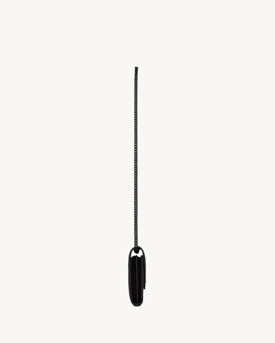 26SS 생로랑 지갑 ULT 008960 NOIR TU BLACK - SAINT LAURENT