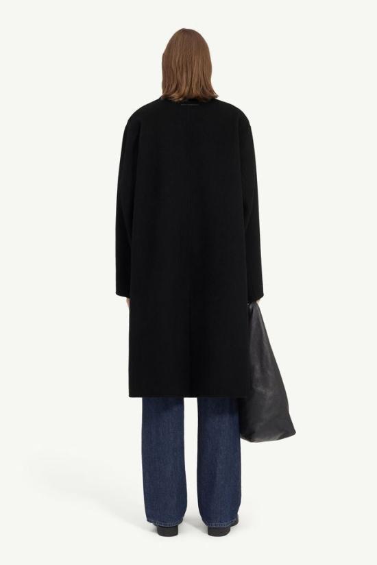 26FW MM6 메종마르지엘라 코트 MASTER ULT 009935 NOIR 40 BLACK - MM6 MAISON MARGIELA