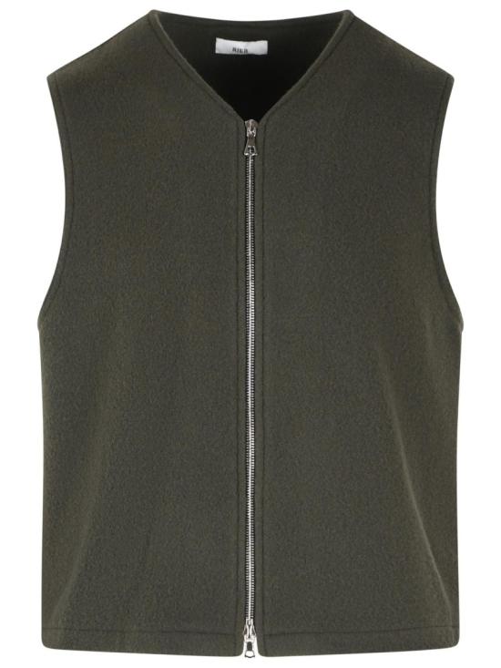 26FW 리에르 니트웨어 NFL22 X02 TAUPE FLEECE Grey