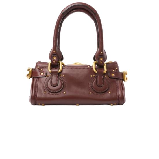 26FW 끌로에 스몰 그레인드 레더 패딩턴 백 CH26SS805P7527M Brown - CHLOE