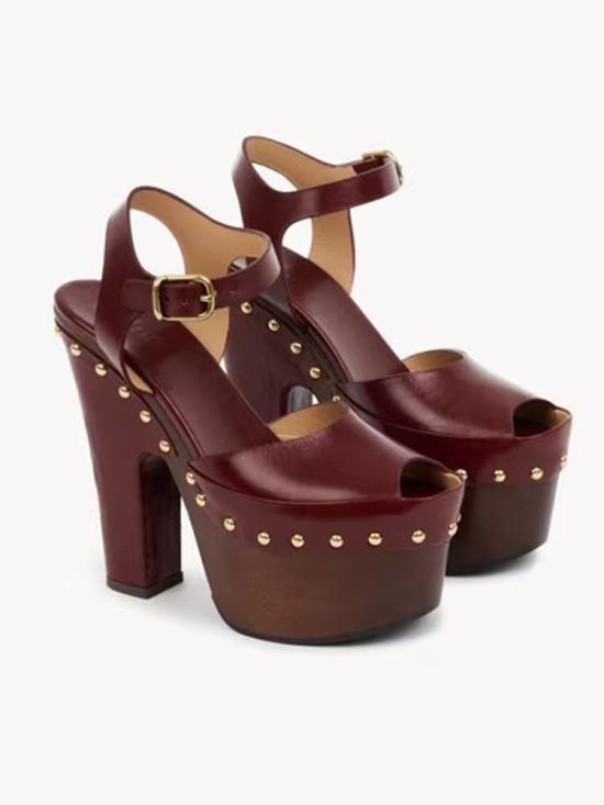 끌로에 힐/펌프스 MASTER ULT 009686 BORDEAUX 37 BURGUNDY - CHLOE
