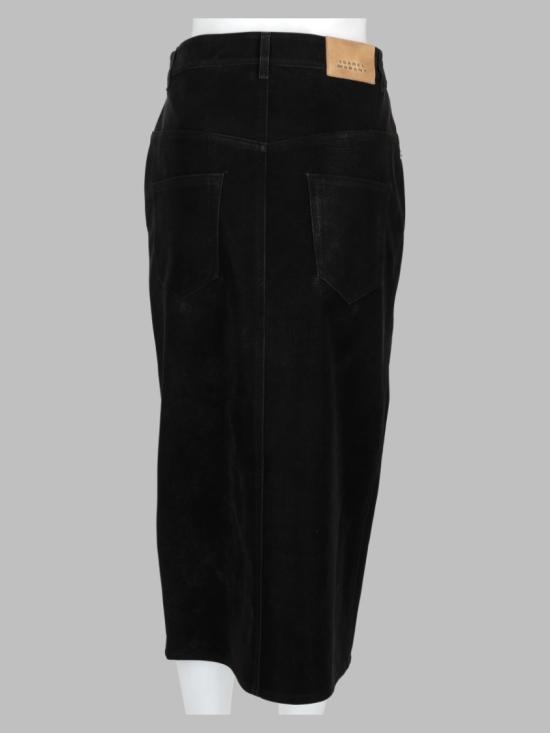 26FW 이자벨마랑에뚜왈 데님 스커트 JU0524FA D3B01E01BK Black - ISABEL MARANT ETOILE