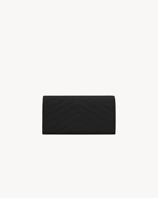 26SS 생로랑 지갑 ULT 008957 NOIR TU BLACK - SAINT LAURENT