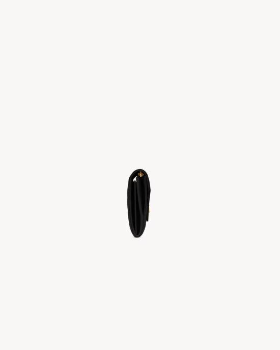 26SS 생로랑 지갑 ULT 008957 NOIR TU BLACK - SAINT LAURENT