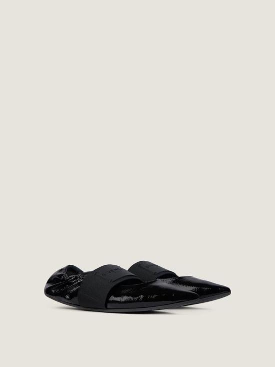 26FW 지방시 플랫 슈즈 MASTER ULT 010204 NOIR 37 BLACK - GIVENCHY