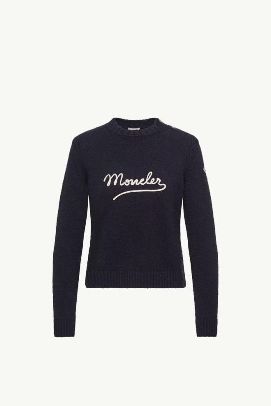 26SS 몽클레어 스웨터 MASTER ULT 008719 MARINE S NAVY
