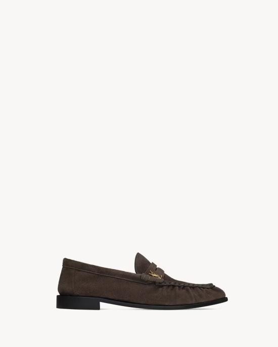 26SS 생로랑 플랫 슈즈 MASTER ULT 009137 MARRON 36 BROWN