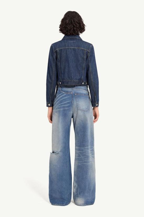  MM6 메종마르지엘라 자켓 MASTER ULT 009926 BLEU 40 BLUE - MM6 MAISON MARGIELA