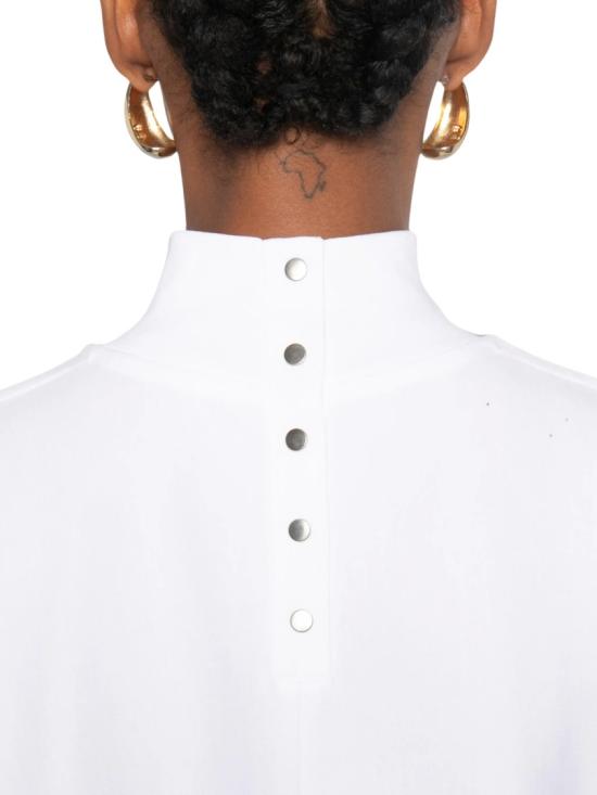 26FW 알라이아 탑 AA9I0031J095D000 White - ALAIA