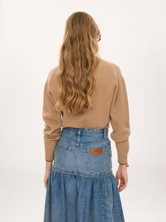 26FW 끌로에 스웨터 MASTER ULT 009771 MARRON S CAMEL - CHLOE