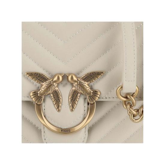 26FW 핑코 크로스백 100074A0GKZ14Q Neutrals - PINKO