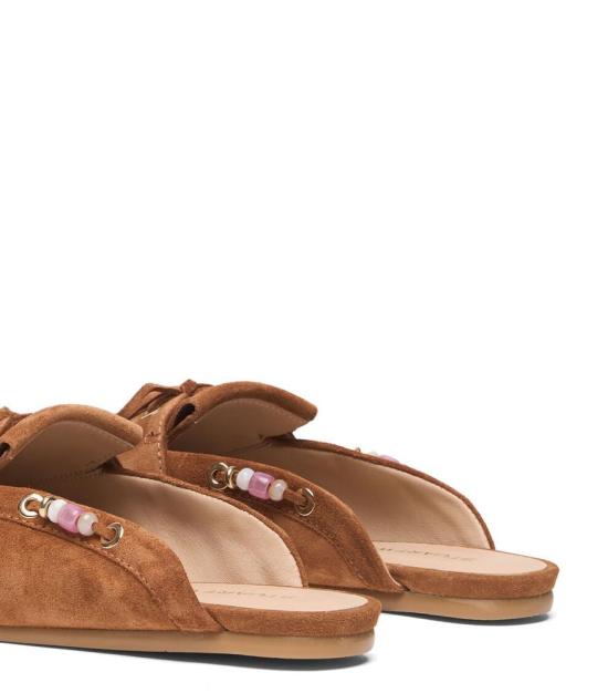 26SS 스튜어트 와이츠먼 플랫 슈즈 MASTER ULT 008851 CAMEL 36 - STUART WEITZMAN