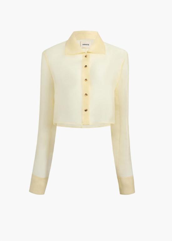 26SS 케이트 셔츠 MASTER ULT 008485 JAUNE S CREAM
