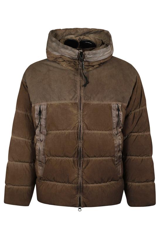 26FW 씨피 컴퍼니 숏패딩 21CMOW115A 006369S Brown