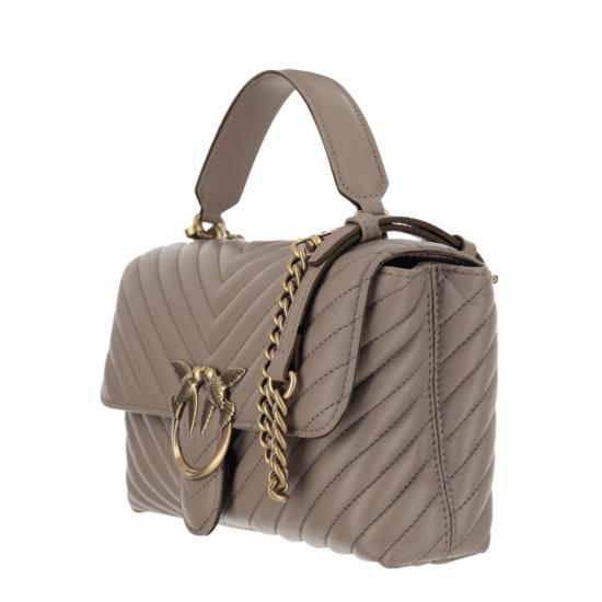 26FW 핑코 토트백 100043A0GKI49Q Brown - PINKO