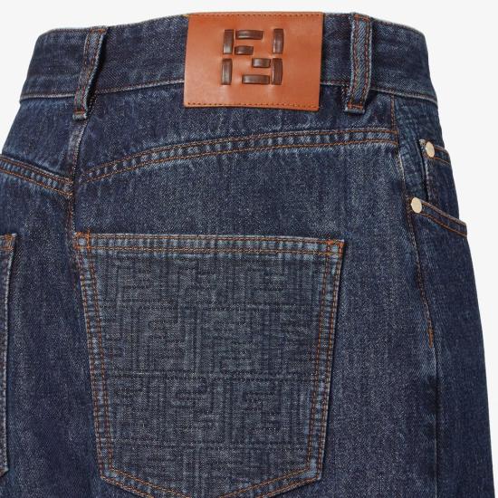 26SS 펜디 데님 팬츠 MASTER ULT 008399 BLEU 38 INDIGO - FENDI