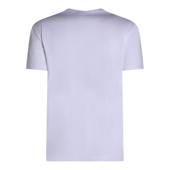 26FW 돌체앤가바나 DG 자수 & 라인스톤 저지 티셔츠 F8V42ZGDDL7W0800 White - DOLCE & GABBANA
