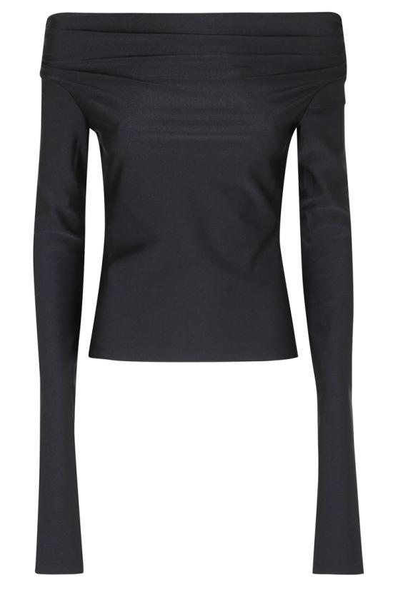 26FW 안다마네 탑 T200709A TJP062 099 Black