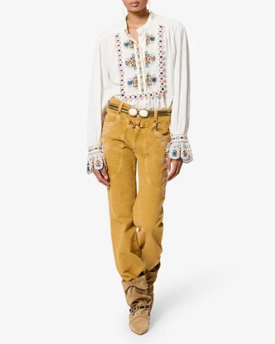  이자벨마랑에뚜왈 블라우스 MASTER ULT 010050 ECRU 34 - ISABEL MARANT ETOILE