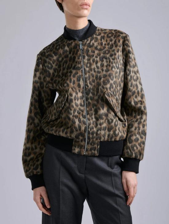  바바라 부이 자켓 MASTER ULT 007311 LEOPARD 36 TAN