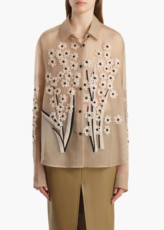 26SS 케이트 셔츠 ULT 009046 BRODERIE S IVORY - KHAITE