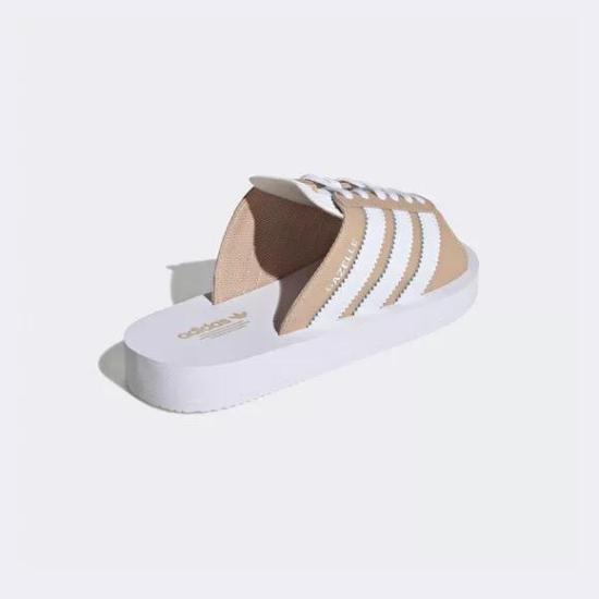  아디다스 뮬/슬리퍼 JQ7422 MAGIC BEIGE CLOUD WHITE DOM - ADIDAS
