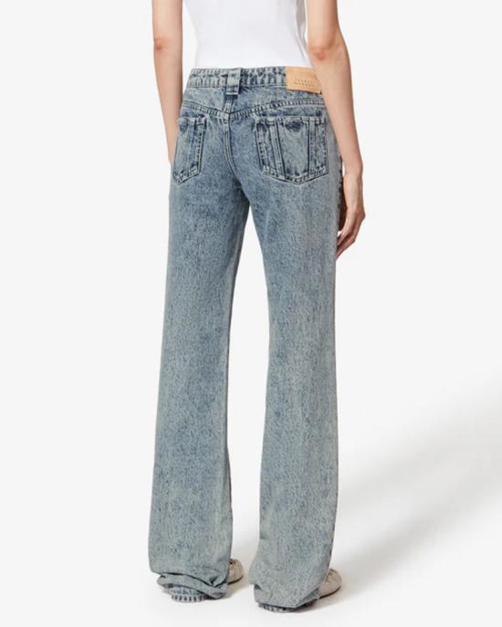26SS 이자벨마랑에뚜왈 데님 팬츠 MASTER ULT 008681 BLEU 36 BLUE - ISABEL MARANT ETOILE