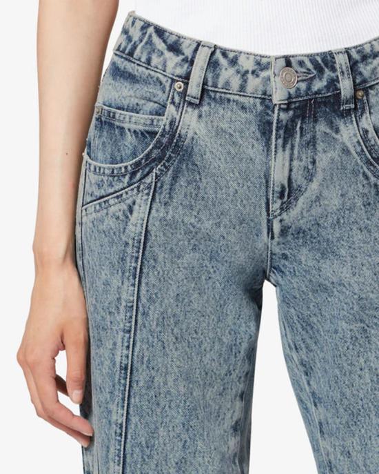 26SS 이자벨마랑에뚜왈 데님 팬츠 MASTER ULT 008681 BLEU 36 BLUE - ISABEL MARANT ETOILE