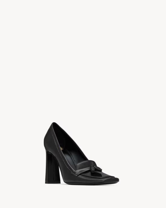 25FW 생로랑 힐/펌프스 MASTER ULT 007798 NOIR 37 BLACK - SAINT LAURENT