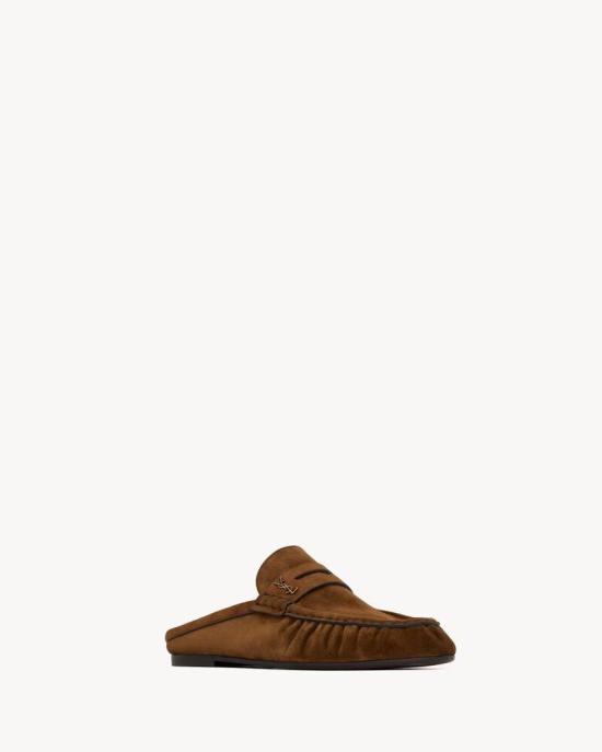 26SS 생로랑 플랫 슈즈 MASTER ULT 009138 CARAMEL 37 - SAINT LAURENT