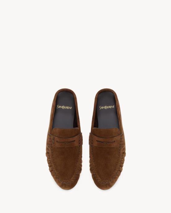 26SS 생로랑 플랫 슈즈 MASTER ULT 009138 CARAMEL 37 - SAINT LAURENT