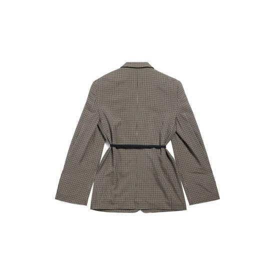 26SS 발렌시아가 자켓 ULT 008596 MARRON 38 BROWN - BALENCIAGA