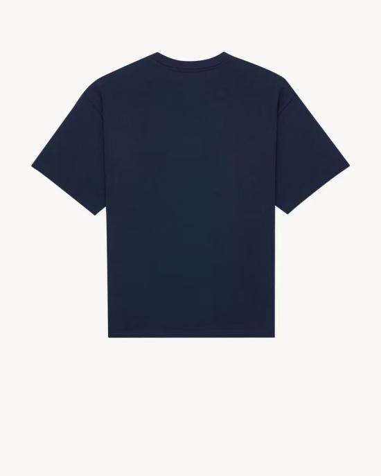 26FW 생로랑 탑 MASTER ULT 010287 BLEU S NAVY - SAINT LAURENT