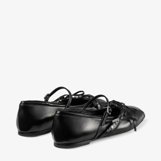 26SS 지미추 플랫 슈즈 MASTER ULT 008813 NOIR 36 BLACK - JIMMY CHOO