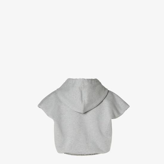 26FW 펜디 후드 티셔츠 MASTER ULT 009994 GRIS XS GREY - FENDI