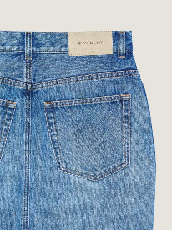 26SS 지방시 스커트 MASTER ULT 009249 DENIM 36 BLUE - GIVENCHY