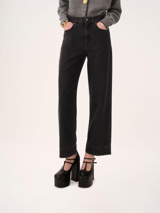 26SS 끌로에 데님 팬츠 MASTER ULT 008465 NOIR 26 BLACK - CHLOE