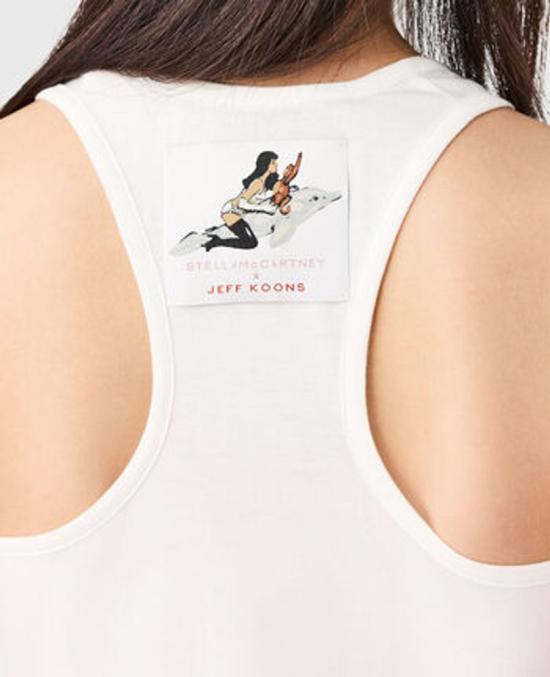 26SS 스텔라 맥카트니 민소매 티셔츠 MASTER ULT 008523 BLANC S WHITE - STELLA MCCARTNEY