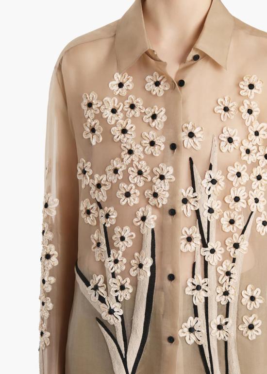 26SS 케이트 셔츠 ULT 009046 BRODERIE S IVORY - KHAITE