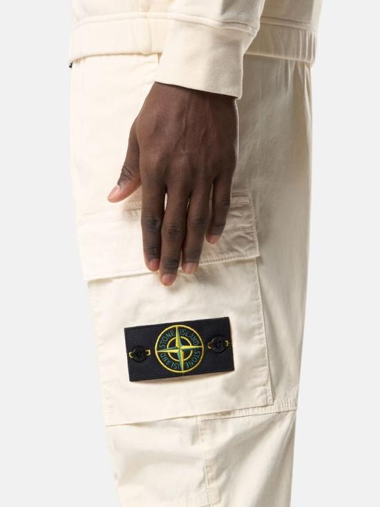 26SS 스톤 아일랜드 카고 팬츠 MASTER ULT 008200 IVOIRE 28 IVORY - STONE ISLAND