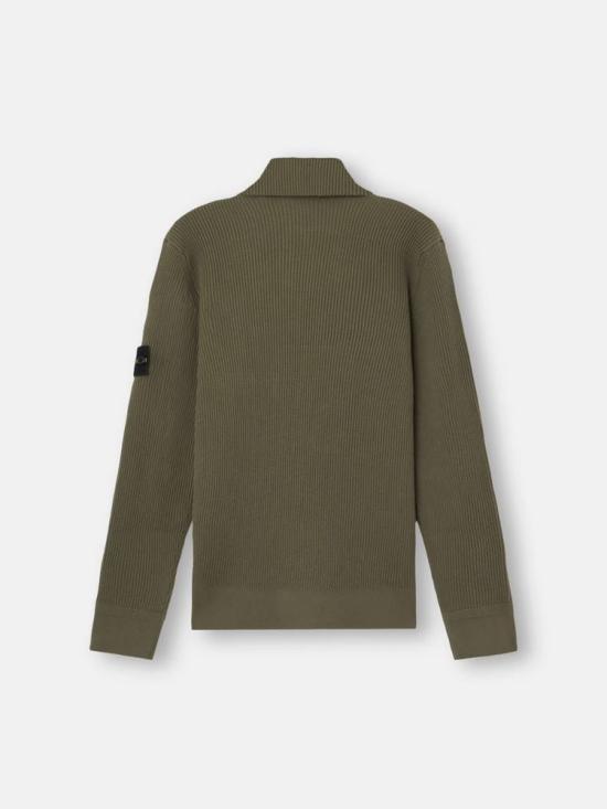 26FW 스톤 아일랜드 스웨터 MASTER ULT 009409 KAKI S OLIVE GREEN - STONE ISLAND