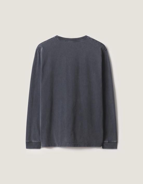  메종키츠네 탑 MASTER ULT 010325 NOIR S CHARCOAL - MAISON KITSUNE