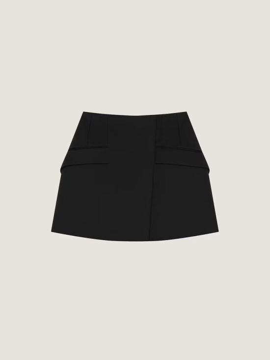26SS 지방시 스커트 MASTER ULT 008474 NOIR 36 BLACK